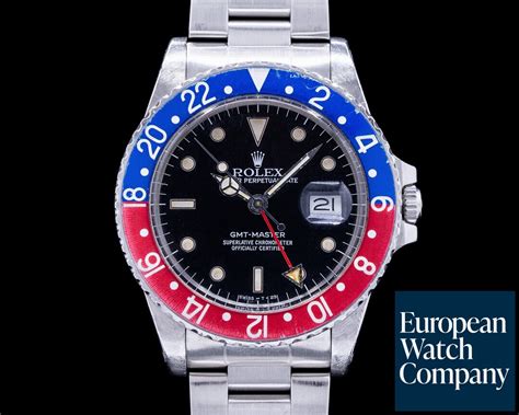 genuine rolex gmt pepsi replacement bezel 16750|rolex pepsi gmt master 2.